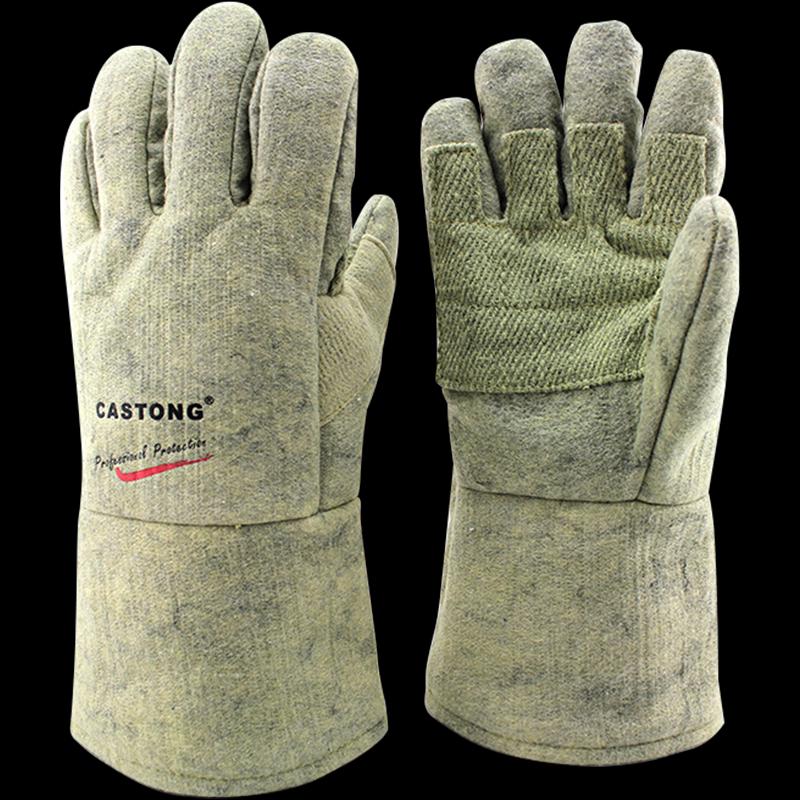 CASTONG 500℃ Heat Resistant Safety Gloves One Size