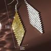New Gradient Color Long Tassel Earrings - Stylish  High-end Elegant Studs - Unique and Versatile Earrings