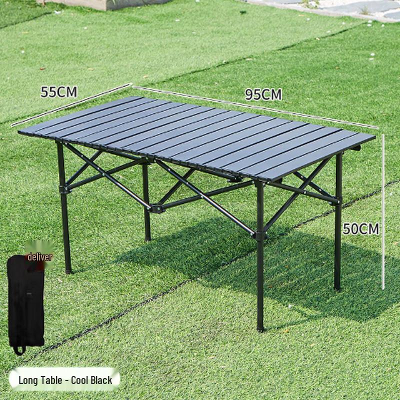 Zhishi Portable Roll-Up Camping & Picnic Table