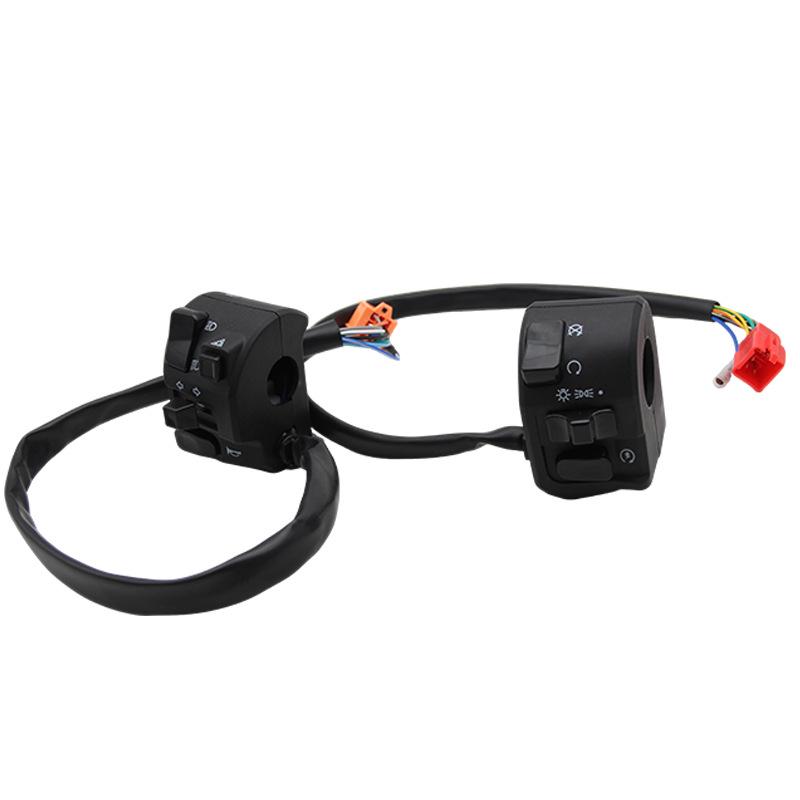NMAX-155 Motorcycle Handlebar Switch: Start, Stop, Headlight, Horn, Hazard Controls