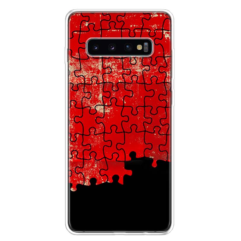 SAW The Jigsaw Killer Horror Film Phone Case Cover For Samsung Galaxy A12 A22 A32 A52 A72 A02S A51 A50S A31 A20S A10S Note 20 Ul
