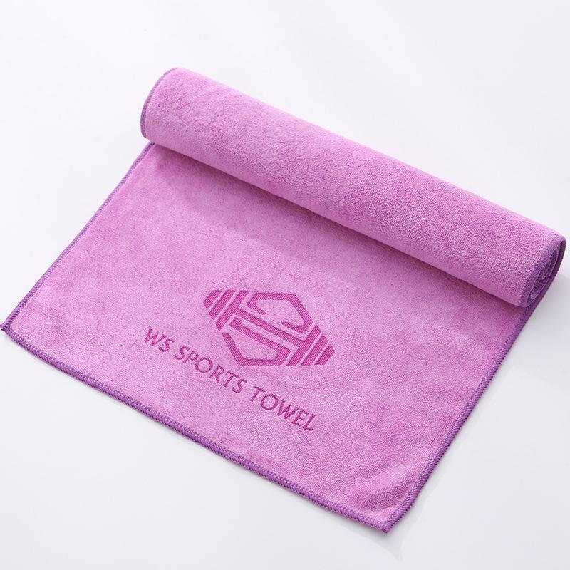 100x30cm Ultra-fine Fiber Sports Towel Quick Drying Increased Water Absorption Camping Towel Gym Swimming Yoga Beach Towel фиолетовый