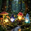 DIY Beading Kit Glowing Fantasy Spirits Bead Kit, 3D Mini Elf Craft Set, Handmade Art Creative Embellishments Ornament with Instruction, Relaxing