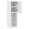 LED TV Stand In White 30.5 X 30 X 102 Cm