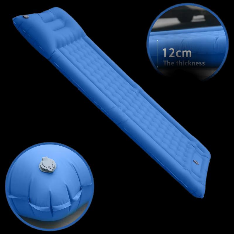 Outdoor Camping Inflatable Mattress with Pull Straps