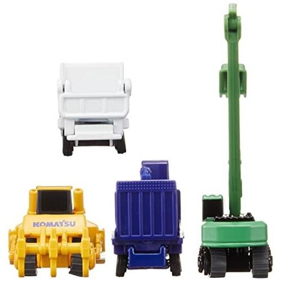 Takara Tomy Tomica Construction Vehicle Set 5 mini car toy unisex 3 years older safety standard compliant ST mark certification