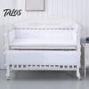 Upholstered Wall Panels 4Pcs/Set Soft Padding Spaces, Stair Railing Edge Protector for Bedroom Balcony & Indoor Guard Railings, Easy to Install
