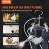 Spray Paint Pressure Pot Tank, 10L/2.5gal Air Paint Pressure Pot, 1.5mm+4mm Two Nozzles Two Spray Paint Guns for Industry Home Decor Architecture