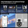 ICSEE 360° HD Wireless Binocular Camera with Smart Night Vision for Home Surveillance