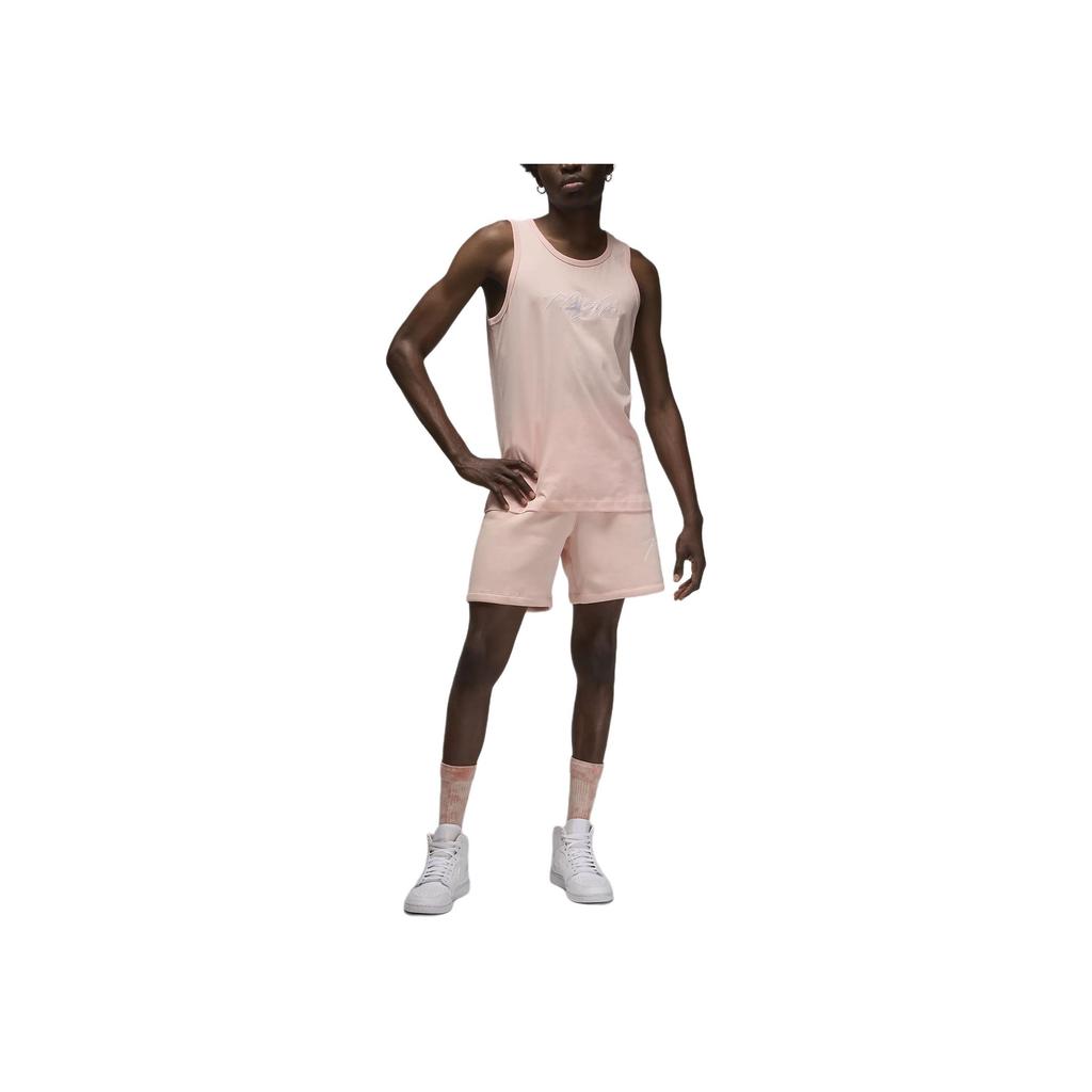 Jordan Flight Essentials Sleeveless Round-Neck Vest Men Tops Pink FN6010-622