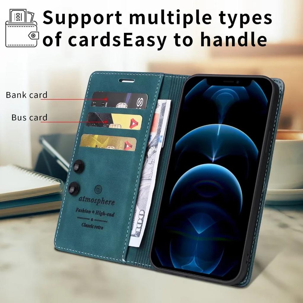 Leather Book Case For XiaoMi Redmi Note 14 13 12 12S 11S 12 11 10 9 Pro Plus 5G 14C Card Flip Wallet BagCover