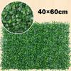1pcs Artificial Plant Walls 40x60cm Foliage Hedge Grass Mat For Home Garden Decorations Greenery Panels Fence Simulated Lawn