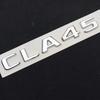 3D ABS Car Letters for Mercedes CLA45S C118 W118 CLA35 CLA45 AMG C117 W117 Fender TURBO 4MATIC Emblem Logo Sticker Accessories