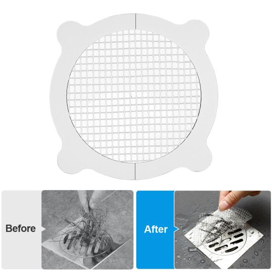 Spolehlivý odtokový kryt filtru Jednorázový jakýkoli povrch Vhodné pro zachycení vlasů