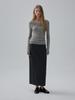 MOAT Henley Neck Double T-Shirt (Ash Gray)