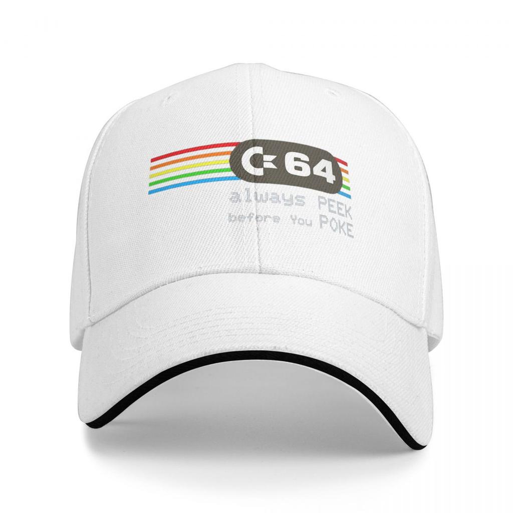 Baseballové čepice Commodore 64 Snapback Baseballové kšiltovky Prodyšné Ležérní Casquette Venkovní Unisex