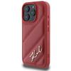 Karl Lagerfeld Klhcp16Lpqdsmgr Iphone16 Pro 6.3 Czerwony/Red Hardcase Quilted Signature