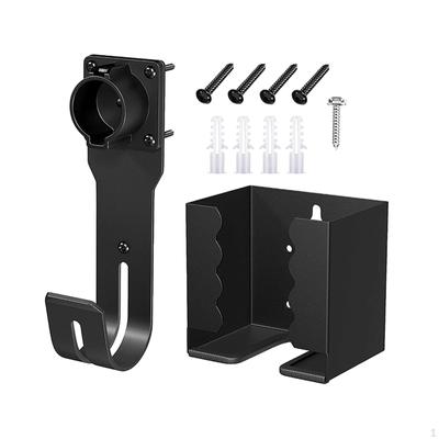 EV Charging Holder Set Wall Heavy Duty Convenient Installation