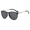 Adult Sunglasses Round Large Frame Ultra-light Classic Anti-slip Sun-resistant Clear Lens Anti-UV Women Men Unisex Sunglasses for Outdoor