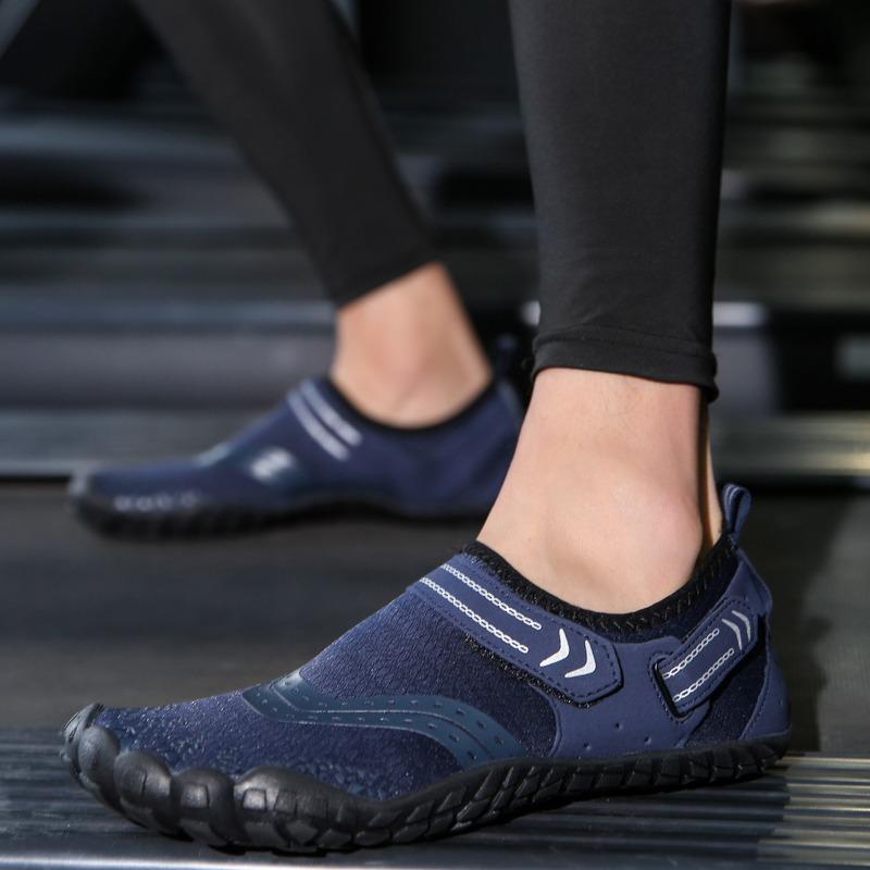 Indoor Fitness Shoes Men's and Women's Rope Shoes Silent Treadmill Shoes Gym Training Yoga Five-finger Sneakers