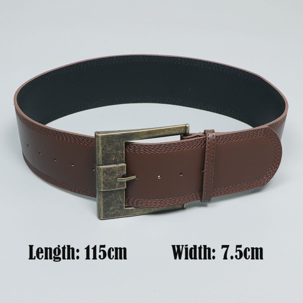 PU Leather Wide Waistband Vintage Grunge Sashes Fashion Women Belts  for Women
