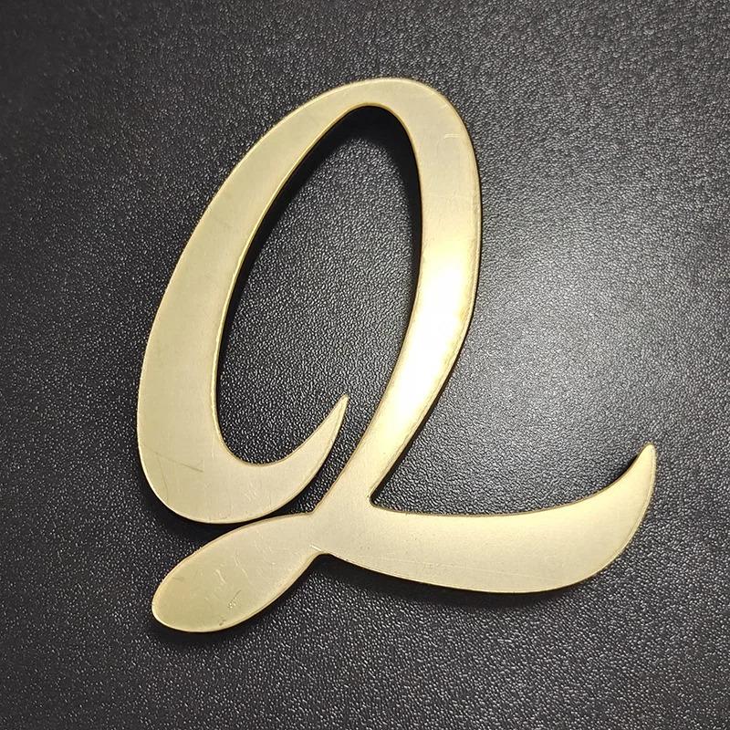 10cm/3.93in Fashionable Italicized English Letter Wall Stickers Modern Home Background Wall Decoration Stickers Creative DIY Wal
