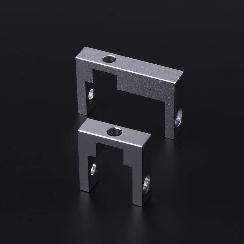 1/2Sets 2020 2040 Aluminum Alloy Profile Ender3 3D Printer Parts For Mgn12 Linear Guide Rail Fixed Block