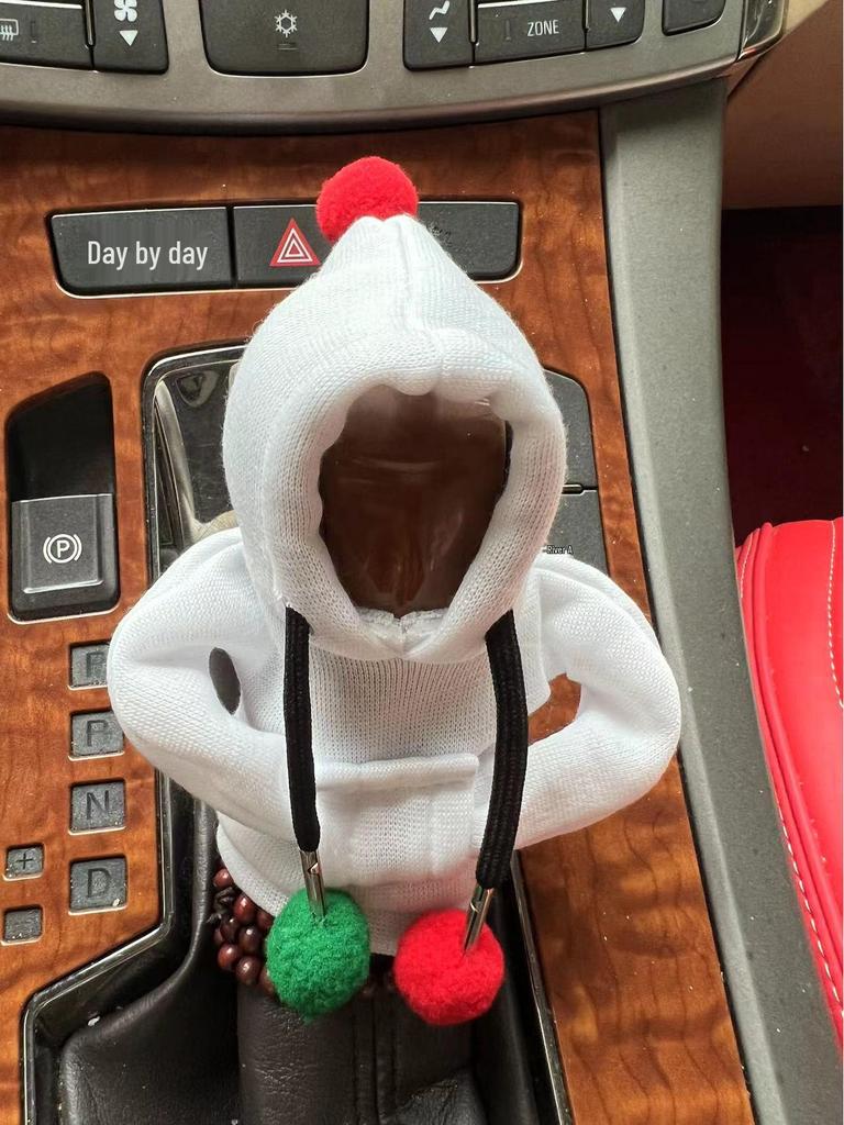 Santa Claus Gear Shift Knob Hoodie Cover
