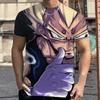 2026 Summer Dragon Ball Retro Fitness T-shirt Men's Oversized 3D Printed Short-sleeved Family Unisex Children's Sports Shirt