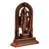 Metal Lord Ram Lalla Idol with Arch Stand, Decorative Ram Mandir Murti , Hindu God Shri Ram Statue for Home Temple, Pooja Room & Gift