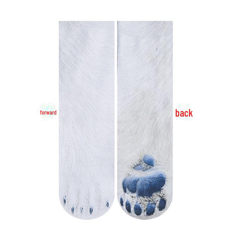 3D Animal Print Funny Socks for Kids and Parents