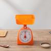 Compact Mechanical Kitchen Scale with Plastic Dial and Fruit Plate - Household Spring Pointer Scale