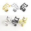 Creative Cat Crochet Hook Rings Metal Yarn Guide Rings Handcrafted Open Rings Stylish and Versatile Accessory for Women