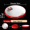 Kang Fu Tao Melamine Double-Handle Round Serving Plate