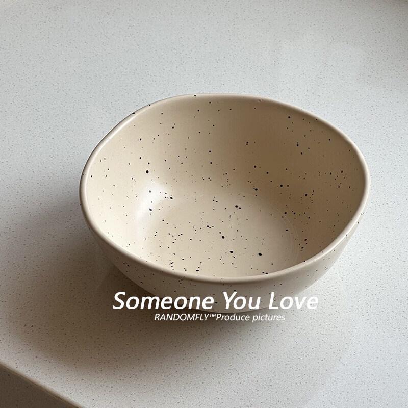 Ins Style Irregular Matte Ceramic Plate