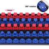 M-1Pc 1/2 1/4 3/8 Socket Clip Rail Holder 360° Swivel Socket Organizer ABS Sliding Stand Sleeve Rail Rack Tool Storage