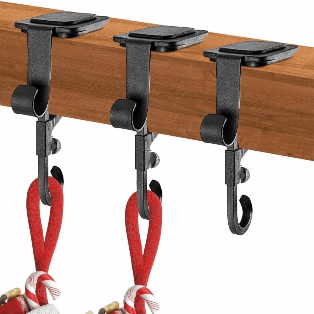 Adjustable 2-In-1 Mantel Hook Heavy Duty Garland Hanger Fireplace Hanger  Home Decor
