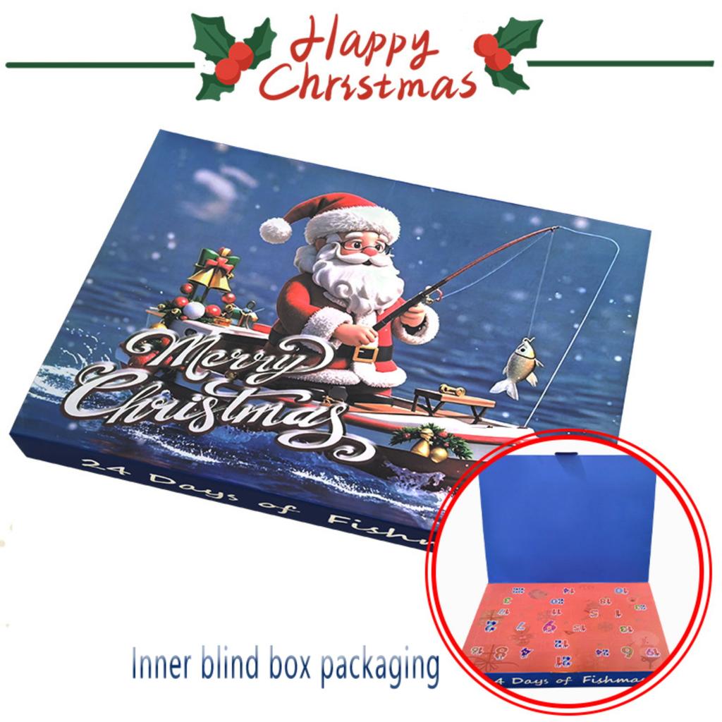 Christmas Fish  Set Creative Fishing Enthusiast Gift Set Multi Variety Fish  Fish  Set