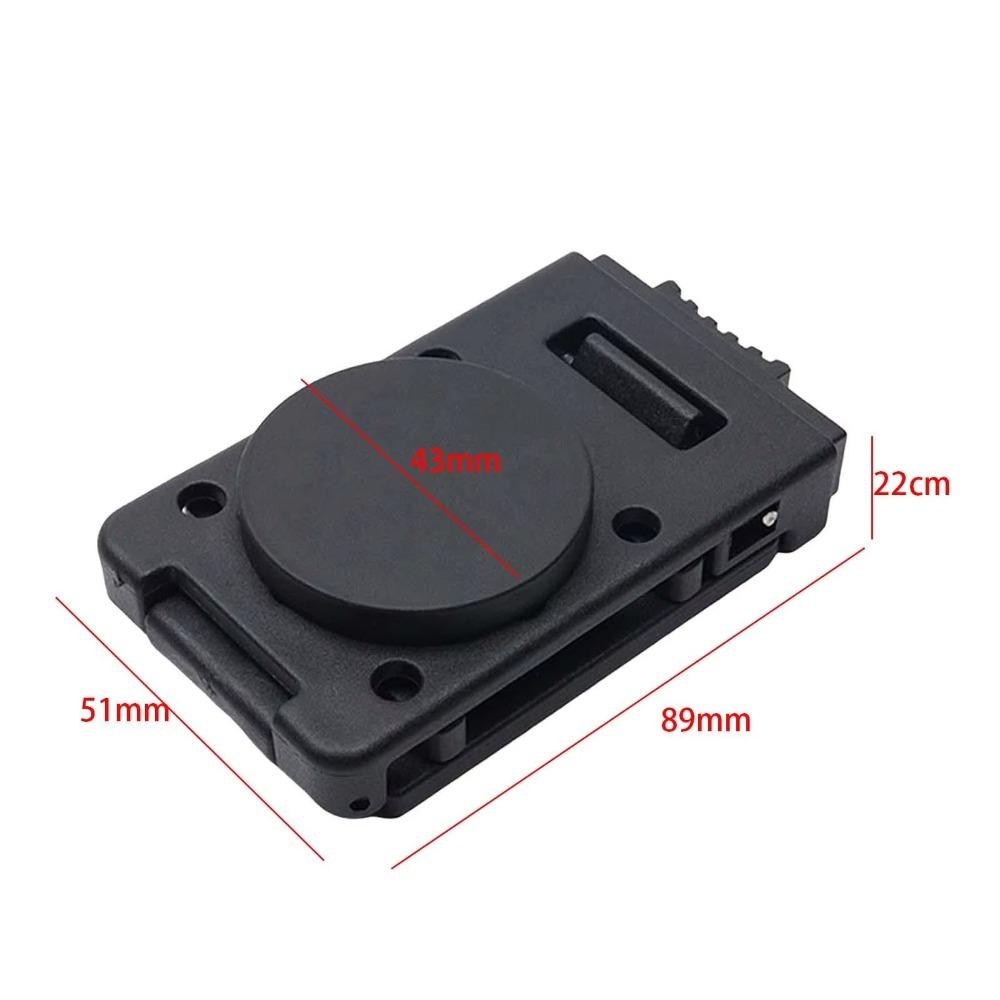 High Quality Non-Slip Tool Holster Belt Clip Metal Adjustable Magnetic Tool Holder Detachable Quick Access Belt Buckle