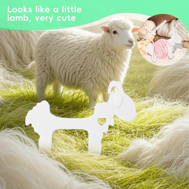 Sheep Creative Small Shaped Yarn Winding Tool For Storage And Organization