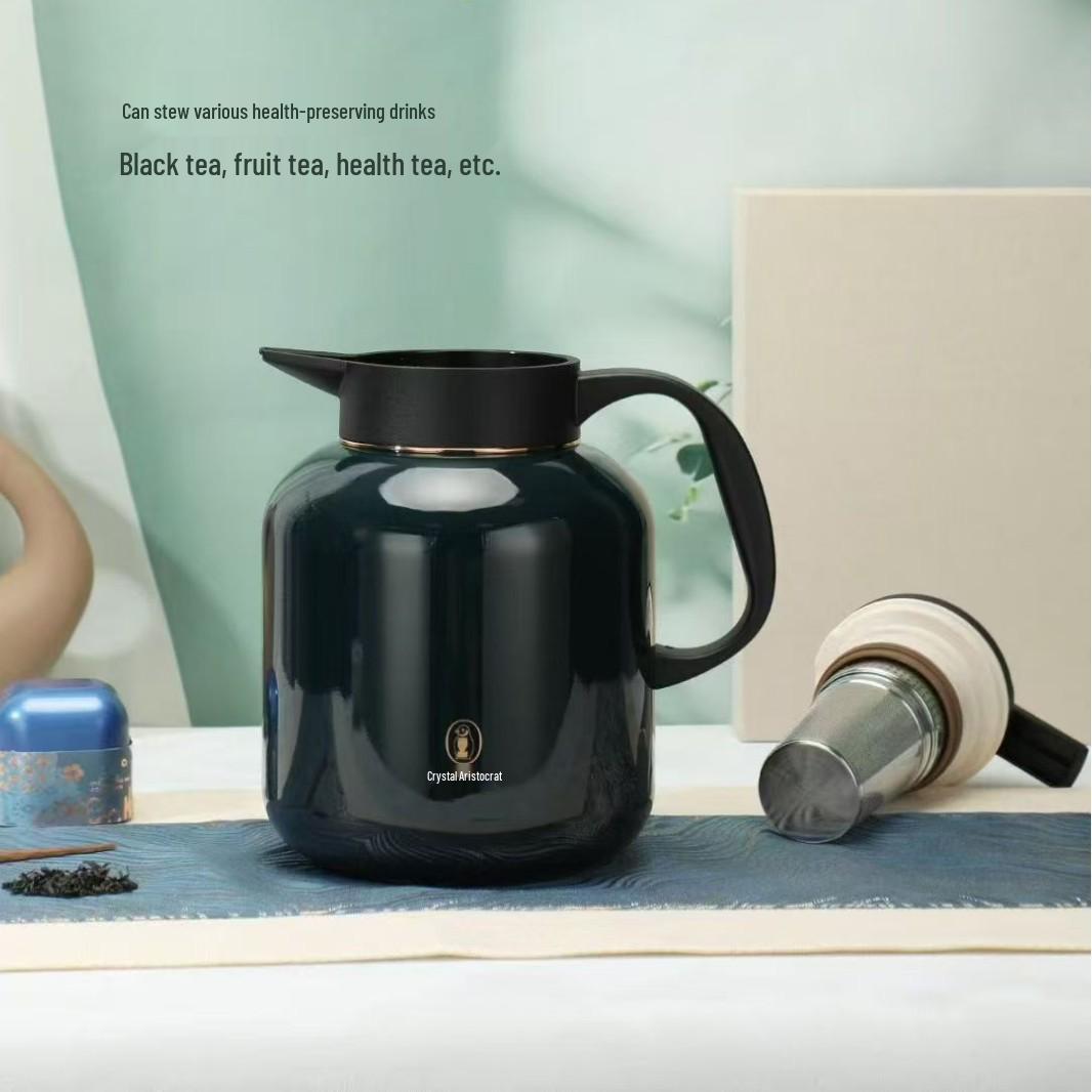 

Crystal Noble 316 Stainless Steel Insulated Stewing & Tea Pot, 1900ml Large Capacity Crystal Noble 1900ml