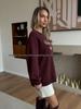 Trendy Oversized Thickened Round Neck Hoodie with Stylish Print for Autumn and Winter