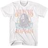 Janis Joplin Faded Art Noveau Circle Music T-shirt Tops Tees Men's Women's Unisex