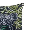 Coussin passepoil 40 x 40 cm Tropical Green