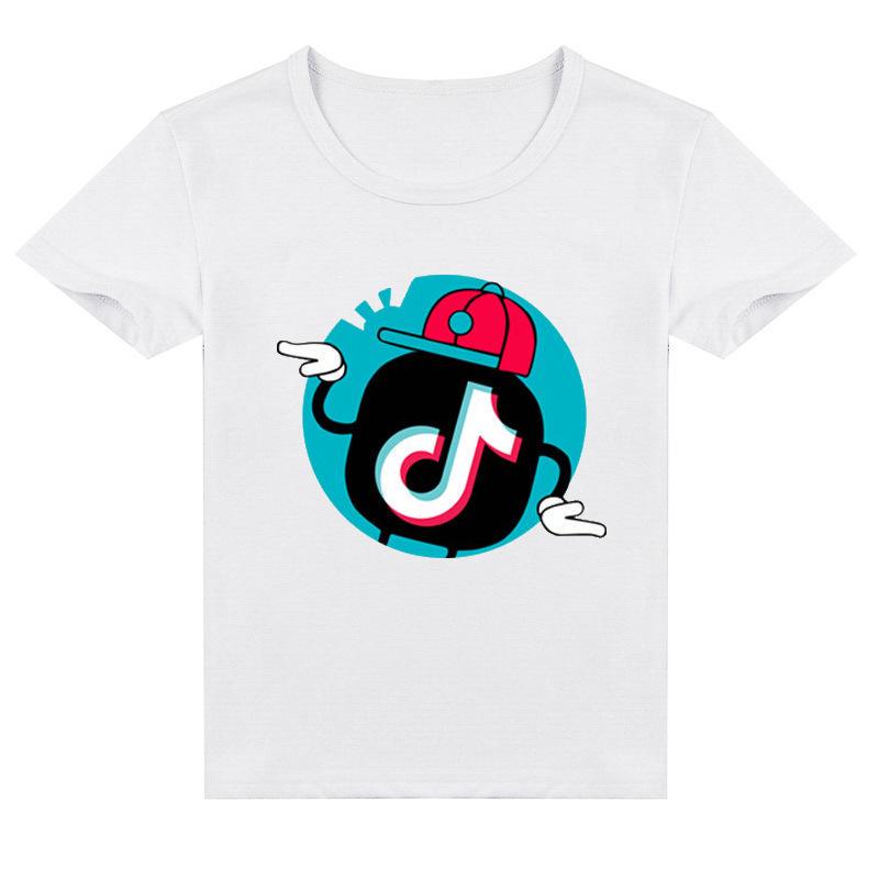 Tik Tok Kids Short Sleeve T-Shirt Boys Girls Summer Casual Cotton Tops Tee Gifts Tik Tok Kids Short Sleeve T-Shirt Boys Girls Summer Casual Cotton Tops Tee Gifts