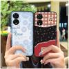Cute Dirt-resistant Phone Case For TCL 505/T509K/T5094 Anti-dust Back Cover Silicone Soft Case Oil Painting Full Wrap