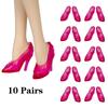 10 Pairs Fashion Doll Shoes 29CM Doll Sneakers Sports Shoes 11.5 Inch Doll Boots 1/6 Dolls Accessories 1/6 Doll DIY Toys GiftJJ