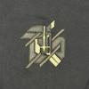 HERMES Chevaux Asymmetrical T-Shirt Dark Navy Men's Size XS Model H357925