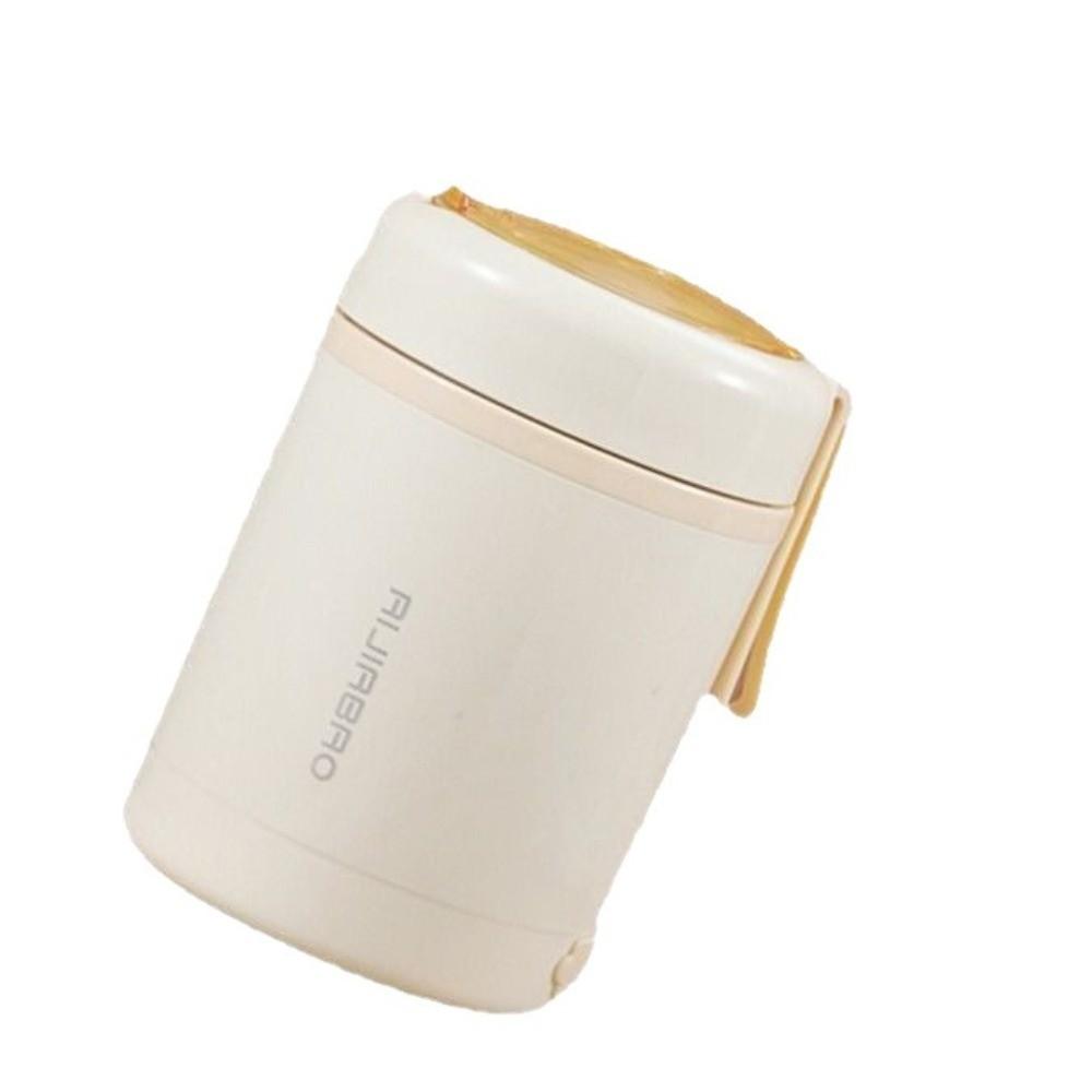 600ML Electric Heating Lunch Box USB Electric Portable Food Warmer with Drink Function Stainless Steel Picnics Food Heater