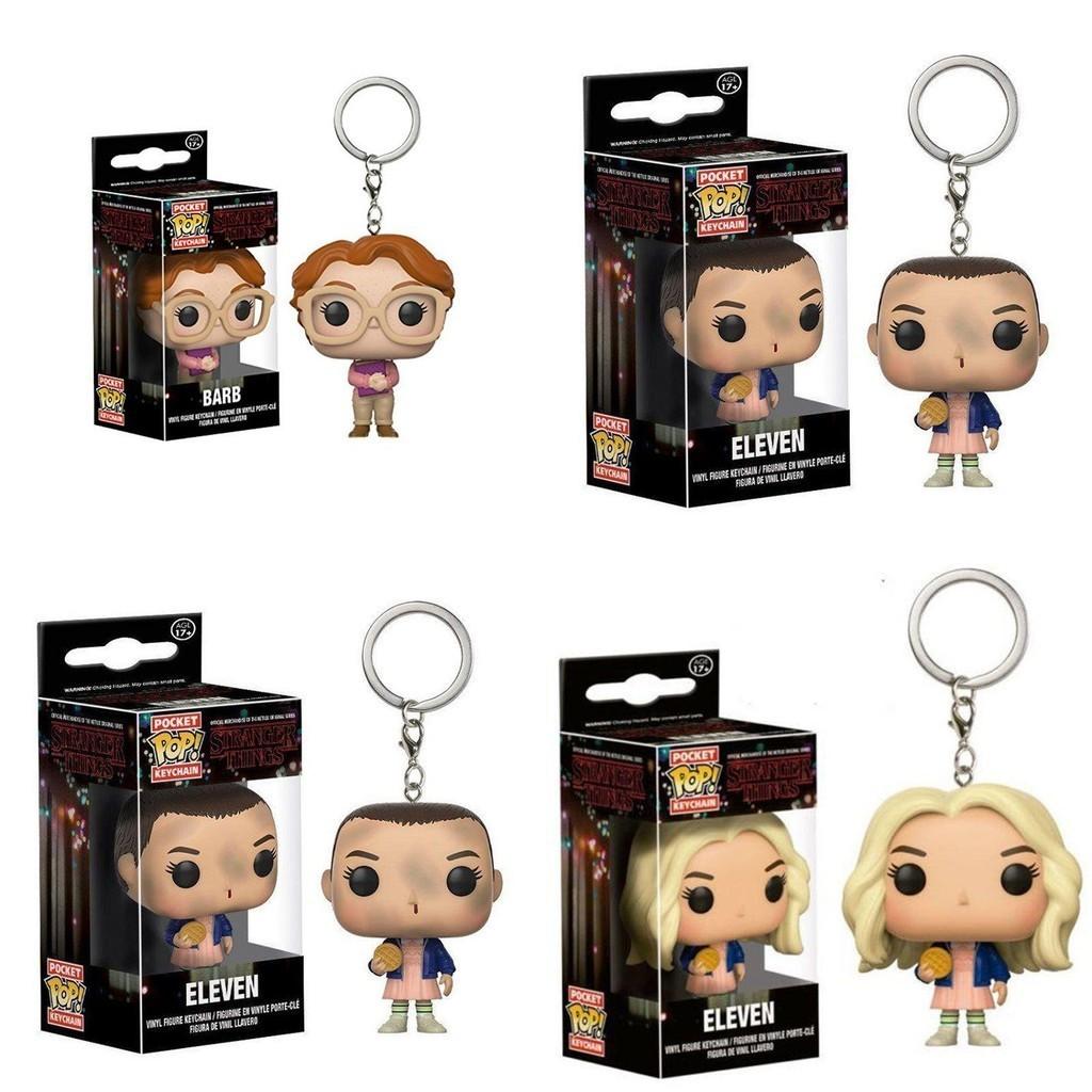 Figurină Breloc Colecționabilă Stranger Things Eleven cu Material Rășină